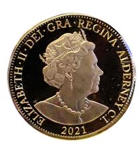 ⅛ Sovereign obverse