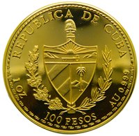 100 Pesos obverse
