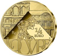 ¼ Euro obverse