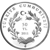 50 Lira obverse