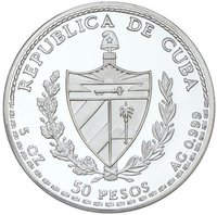 50 Pesos obverse