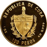100 Pesos obverse