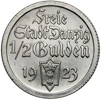 ½ Gulden obverse