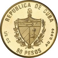 50 Pesos obverse