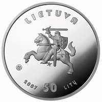 50 Litų obverse