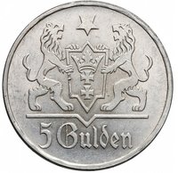 5 Gulden reverse
