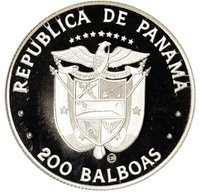 200 Balboas obverse