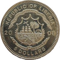 5 Dollars obverse