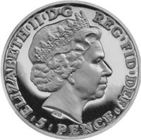 5 Pence obverse