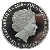5 Dollars obverse
