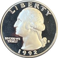 ¼ Dollar obverse