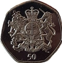 50 Pence reverse