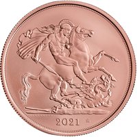 5 Sovereigns reverse