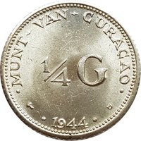 ¼ Gulden reverse