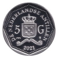 5 Gulden obverse