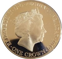 1 Crown obverse