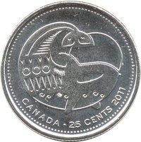 25 Cents reverse