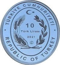 10 Lira obverse
