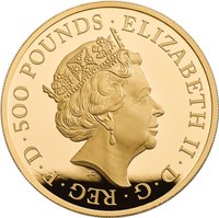 500 Pounds obverse