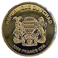 3000 Francs CFA obverse