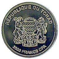 3000 Francs CFA obverse