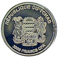 3000 Francs CFA obverse