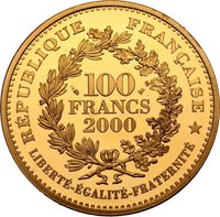 100 Francs obverse