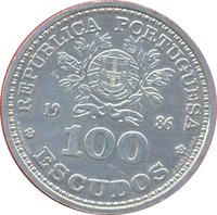 100 Escudos obverse