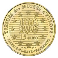 100 Francs reverse