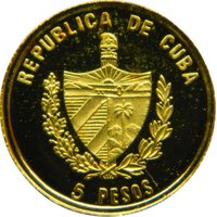 5 Pesos obverse