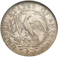 ½ Dollar reverse