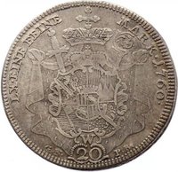 20 Kreuzer reverse