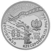 10 Zlotys obverse