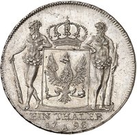 1 Thaler reverse