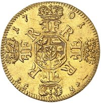 1 Ducat reverse