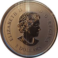 5 Dollars obverse