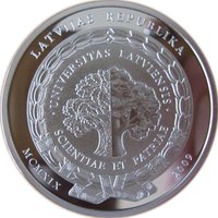 1 Lats obverse