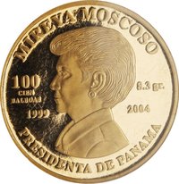 100 Balboas obverse