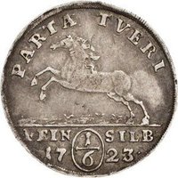 ⅙ Thaler reverse