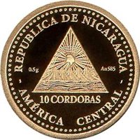 10 Córdobas obverse