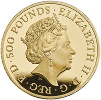 500 Pounds obverse