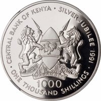 1000 Shillings obverse