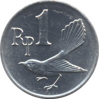 1 Rupiah reverse