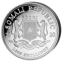 2000 Shillings obverse