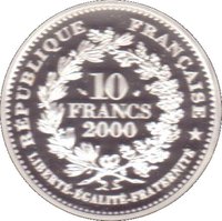 10 Francs obverse