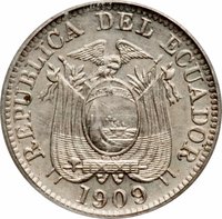 1 Centavo obverse