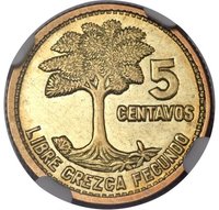 5 Centavos reverse