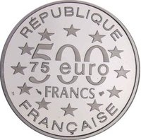 500 Francs obverse