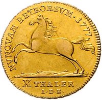 10 Thalers reverse
