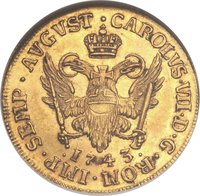1 Ducat reverse